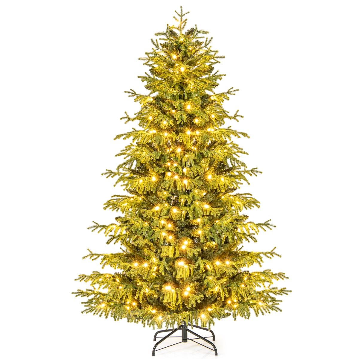 Coast Kunstweihnachtsbaum mit Beleuchtung – 180 cm – warmweiße LED-Lichter – grün