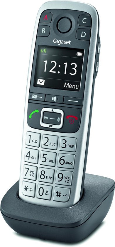 Gigaset E560HX - Einzel-DECT-Telefon - Schwarz