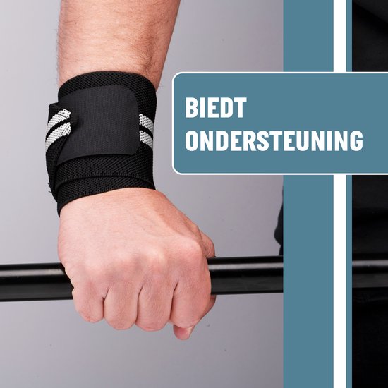 Umbro - Armbänder - 2 Stück - Handgelenkschützer - Krafttraining und Fitness - Weiß/Schwarz