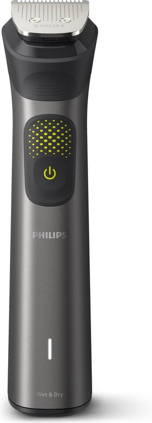 Philips All-in-One Series 9000 MG9540/15 – 13-in-1 – Multigroom – Barttrimmer – Für Bart, Körper und Haare – mit OneBlade – Dunkelgrau