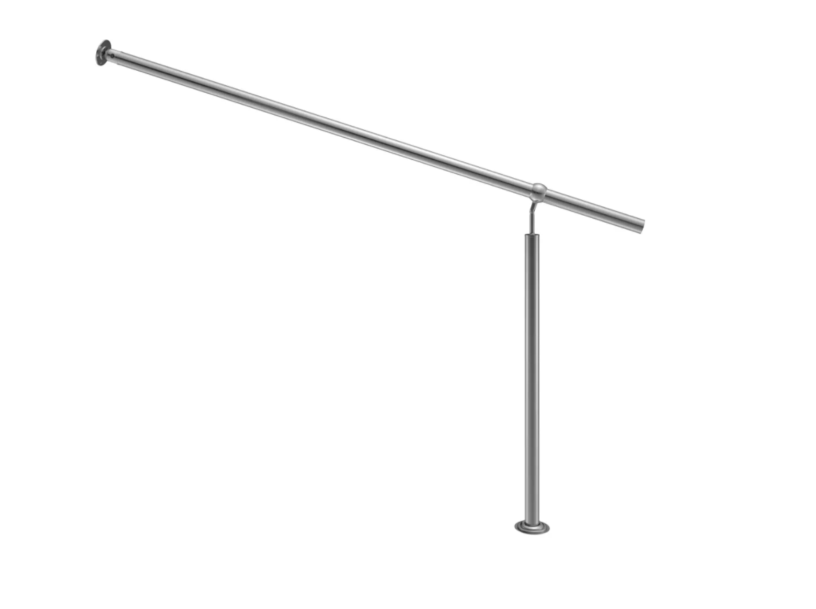 Monzana Eingangstor - Edelstahl - 160 cm