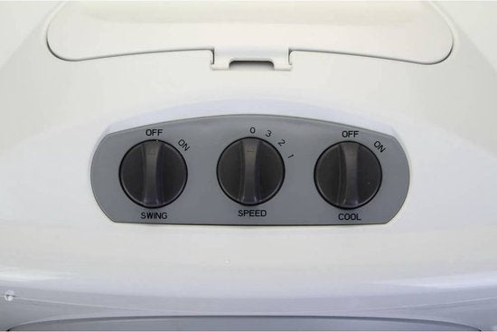 Honeywell Air Cooler - Ventilator, Luftbefeuchter und Luftkühler - Mobiles Klimagerät ohne Schlauch - Luftkühler 65dB - Fernbedienung und Timer - Wassertank 48L - 91,5 x 68,3 cm