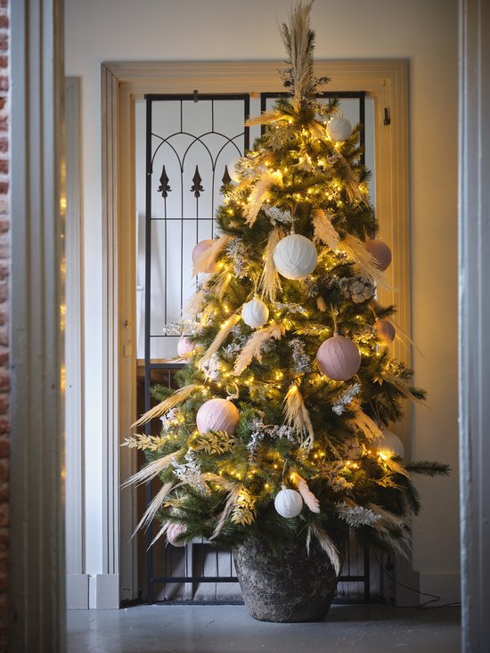 Wintervalley Trees - Künstlicher Weihnachtsbaum Lucas mit Licht - 138x240cm - Grün