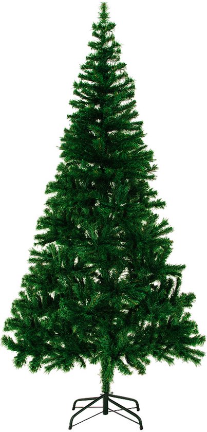 Casaria Weihnachtsbaum 180 cm - Inkl. LED-Weihnachtsbeleuchtung PE Grün
