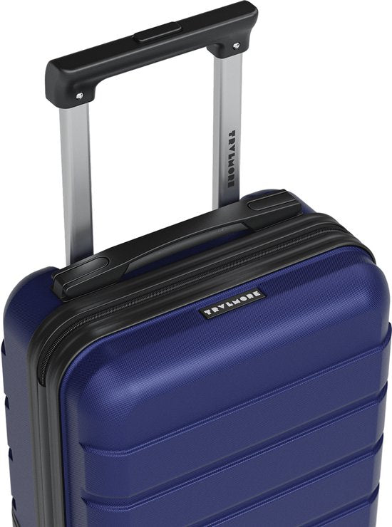 TRVLMORE Handgepäckkoffer – 40 x 30 x 20 cm – Unter-Sitz-Gepäck – 24 l – TSA-Schloss – 2 Rollen – Dunkelblau