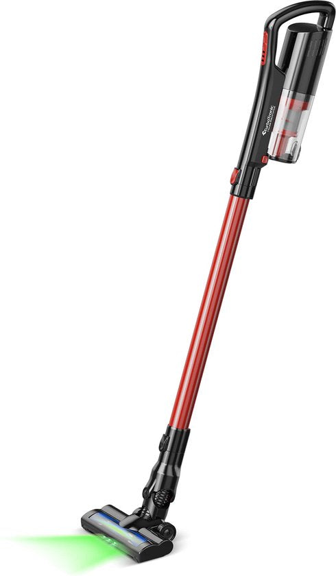 TurboTronic LZ6 Stabstaubsauger mit Laser - Rot