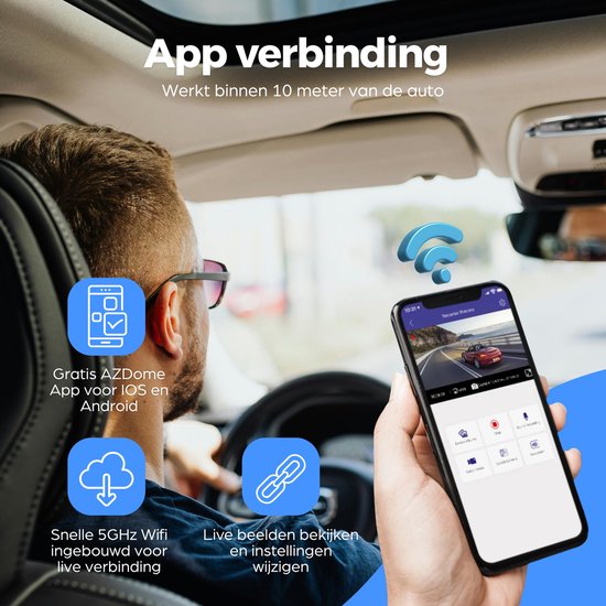 Botslab HK30 Pro 2K WLAN-Dashcam – 2K-Auflösung – WLAN mit App – 140-Grad-Blickwinkel – Parkmodus – Dashcam für das Auto