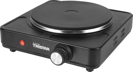 Tristar Elektrokochfeld 1500 W – KP-6151 – 1 Kochzone – Freistehend – Schwarz