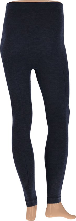 Xtreme Thermo Tights Men - Merinowolle - Navy Melange - Größe M