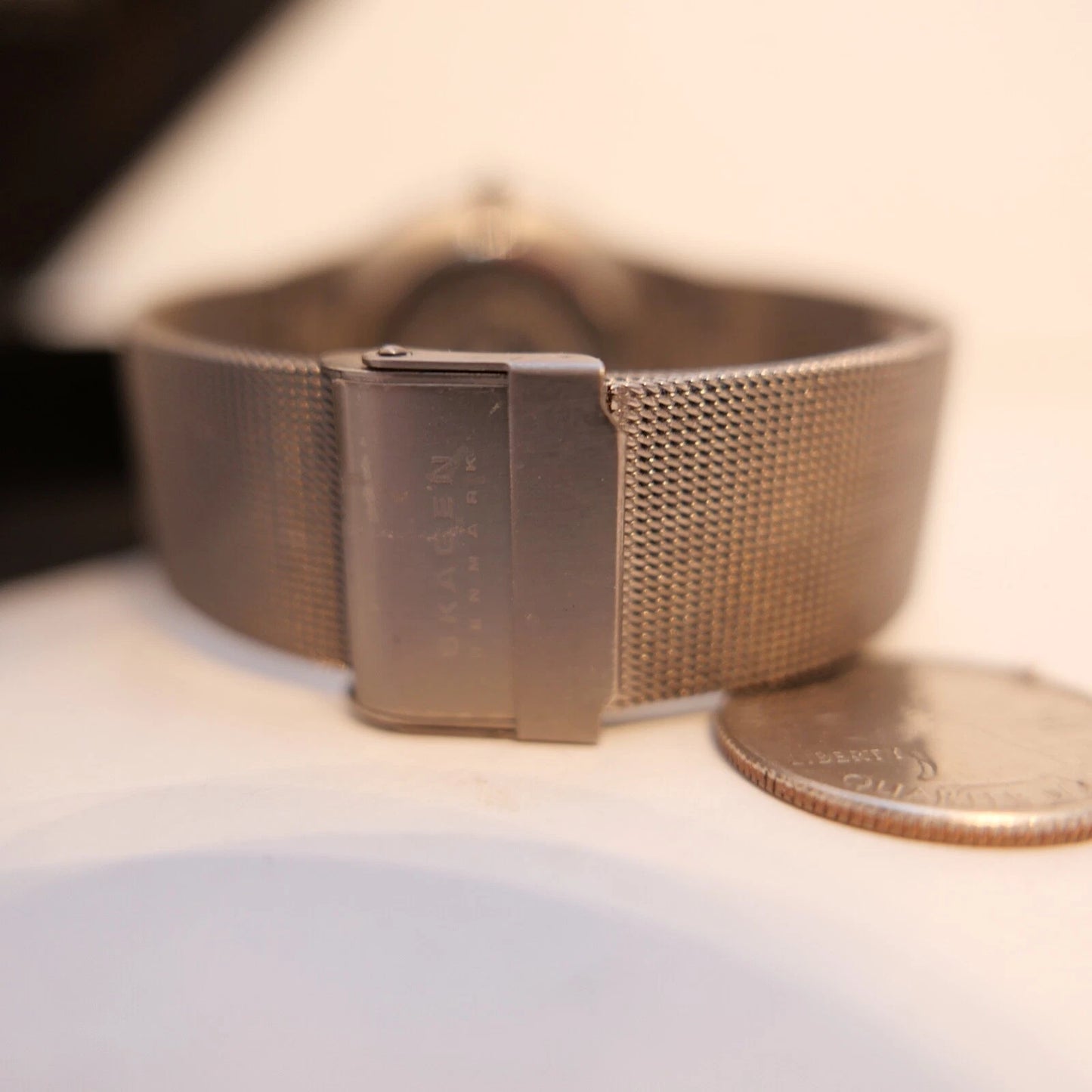 Skagen Herrenuhr Sundby – Ultraslim – Titan – 34 mm – Grau