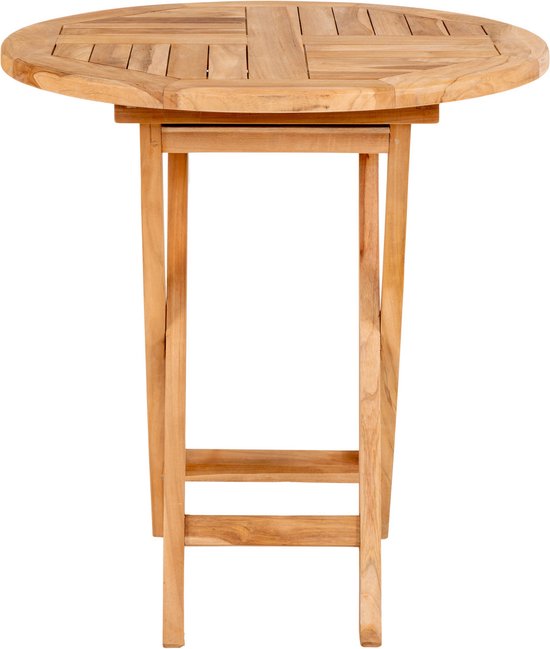 Haus Nordic Esstisch Oviedo Teak Rund Ø70cm