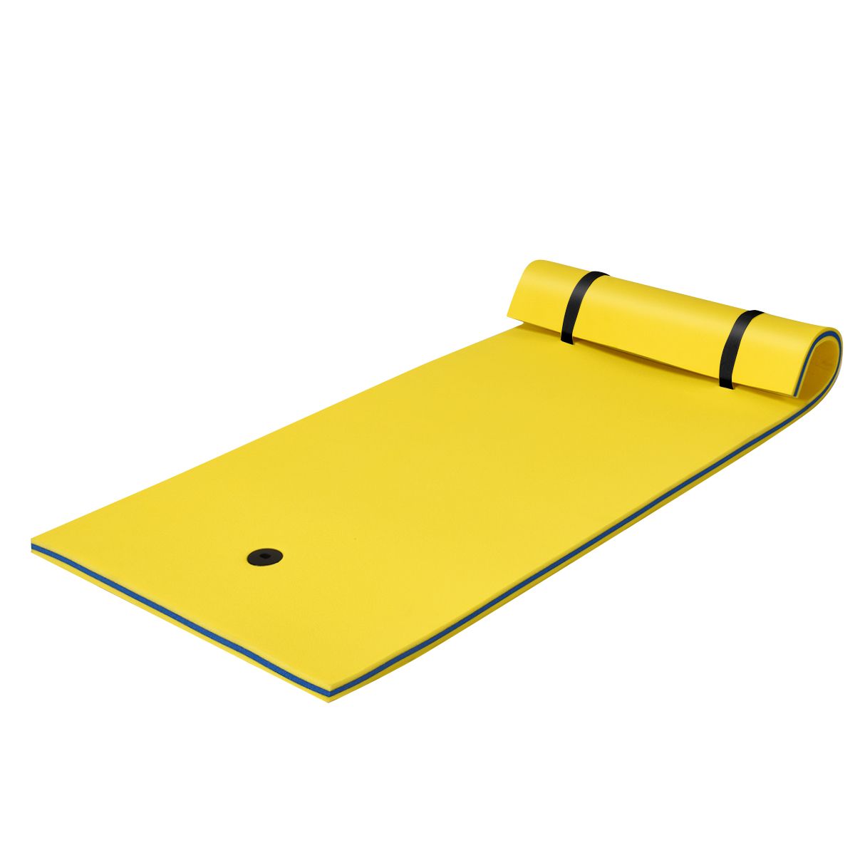 Coast Watermat Schwimmende Schaumstoffmatte XPE - 220 x 90 x 4 cm - Gelb