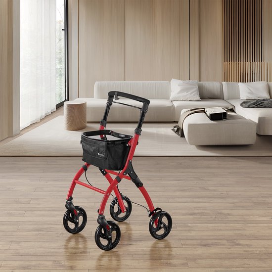 Aluminium-Rollator Active - Rot