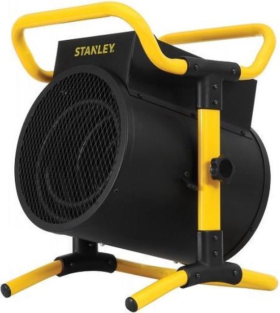Stanley Werkstattheizung ST-305-231-E - bis zu 50m2 - auch Kaltluftgebläse - Schwarz/ Gelb