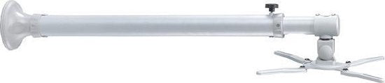 Neomounts BEAMER-W100SILVER Projektor-Wandhalterung – universell – Tiefenverstellung 73–123 cm – silber