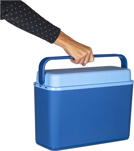 Bo-Camp - Autokühlbox - Arktis - Blau - Polyethylen - 12 Liter