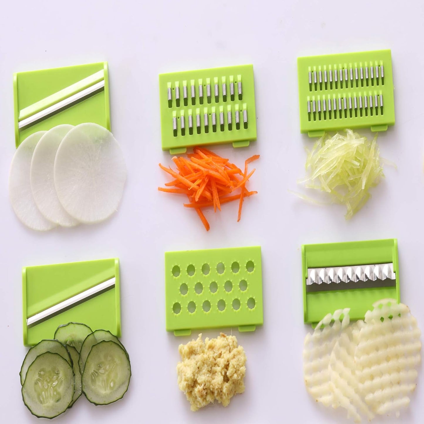 Herzberg HG8045 Multifunktionsschneider und -hacker - Leistungsstarke Küchenhilfe für müheloses Schneiden, Hacken und Mixen