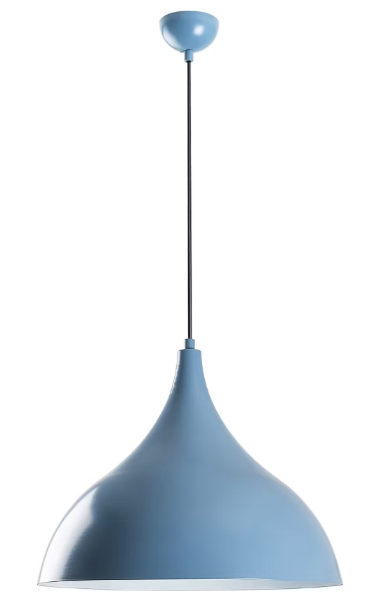 Opviq Bitlisim Pendelleuchte Hellblau | Ø41 x H35 cm | Höhenverstellbar