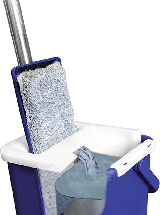 Livington Touchless Mop XXL – selbstreinigender Mopp – Haushaltshilfe 2019 – großes Fassungsvermögen von 7 Litern – automatisches Wischsystem – um 360 Grad drehbarer Mopp – Bodenreinigung – einfache Reinigung