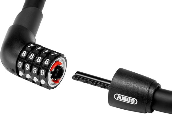 Abus Steel-O-Flex Tresor 1360/110 Kabelschloss – 110 cm – Schwarz