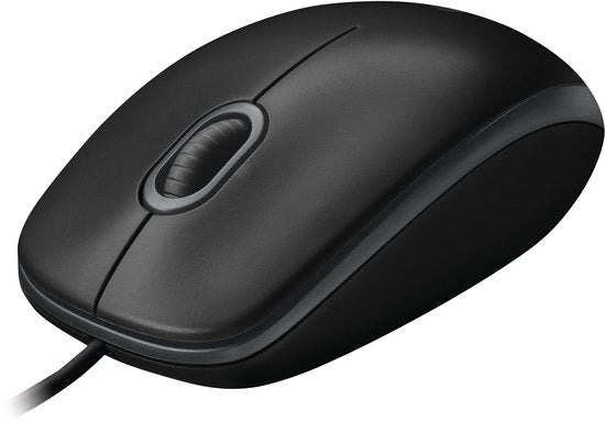 Logitech B100 – Maus – Schwarz