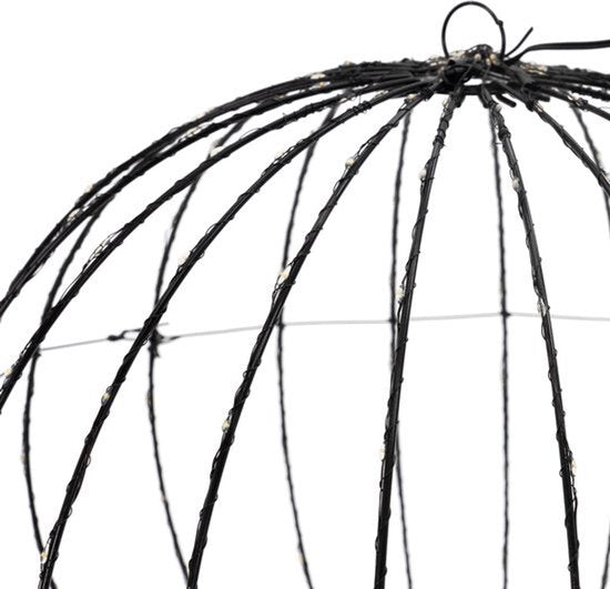 LED-Weihnachtskugel mit 240 Lichtern Ø 40cm, extra warmweiß
