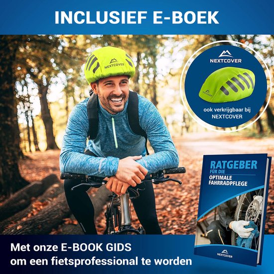 NEXTCOVER® Universal-Sattelüberzug Fahrrad 2er-Set - 100% wasserdichter Sattelüberzug - Sattelüberzug Regen oder Sonnenschein mit UV-Schutz