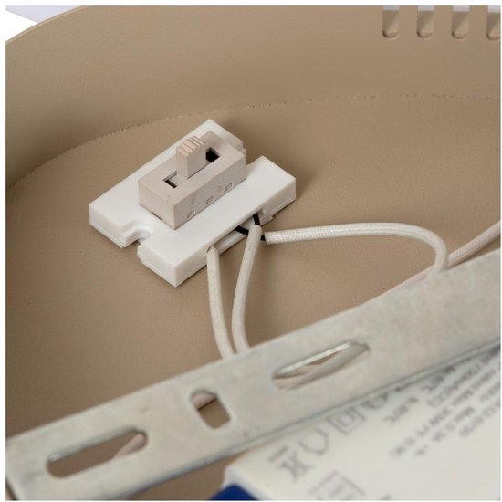 Lucide SAMLING – Deckenleuchte – LED, dimmbar – CCT – 1x30 W, 2700 K/4000 K – Taupe