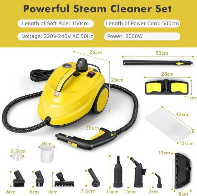 Coast Nass- und Trockensauger - 4-in-1 - 1200W - Gelb