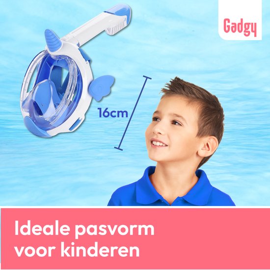 Gadgy Schnorchelmaske für Kinder - Schnorchelset Einhorn - Vollgesichtstauchmaske Kind - Taucherbrille mit Schnorchel - Schnorcheln und Tauchen im Jahr 2024