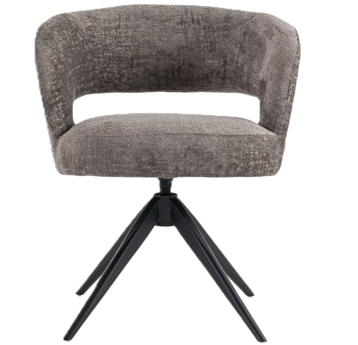 Criks Design Coco Esszimmerstuhl Taupe – 77 x 62 x 61 cm – 2er-Set