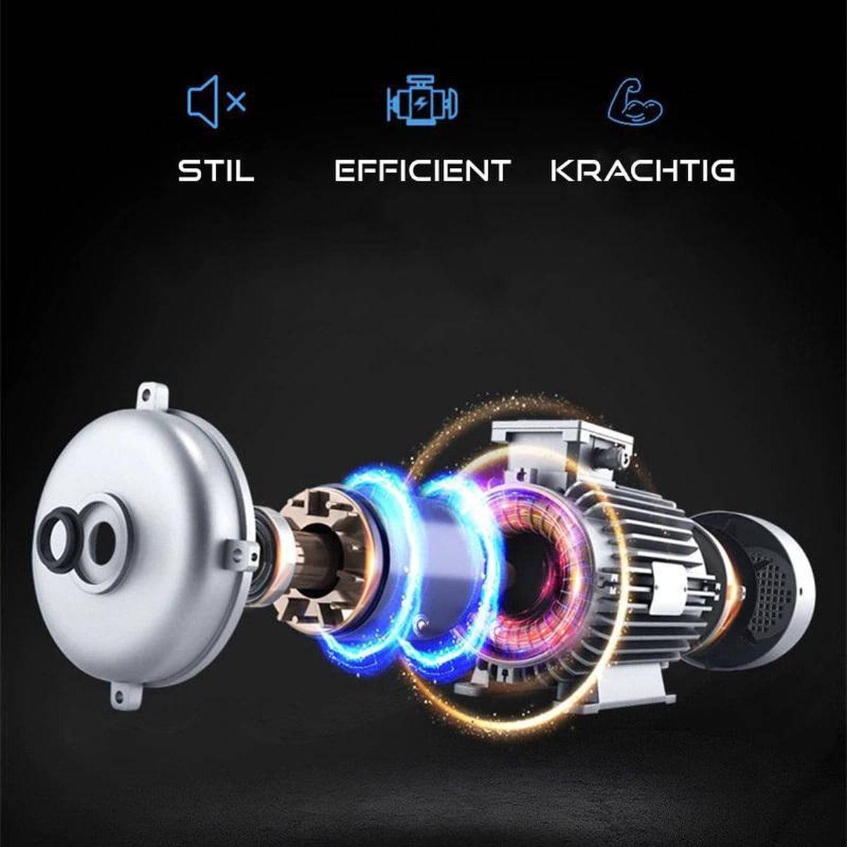 Northgun Prime mit Wärmemassagekopf - 30 Stufen - Schwarz