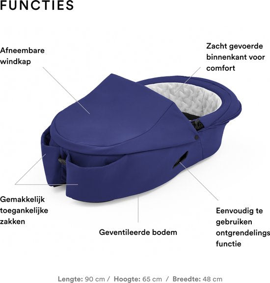Stokke® Xplory® X Reisebett – Royal Blue