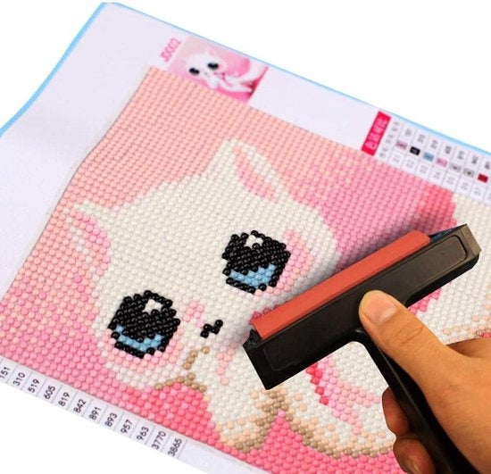 RubyeÂ® Diamond Painting Roller - Diamond Painting Erwachsene - Diamond Painting Kinder - 10 cm