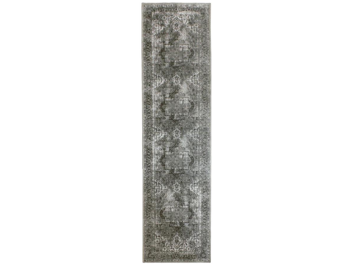Flair Rugs Gabriella Treppenläufer – Waschbar – Einfarbig – Maße 80 x 300 cm