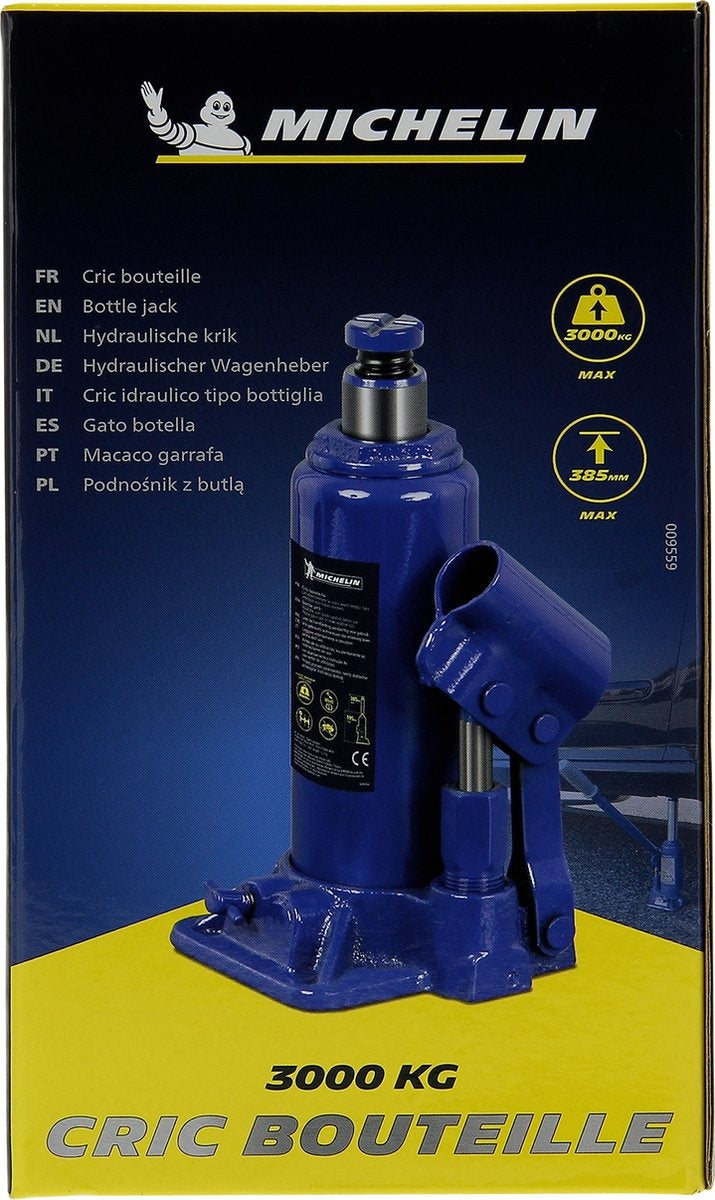 Michelin Topfwagenheber - Hydraulischer Wagenheber - 3T Hebekapazität