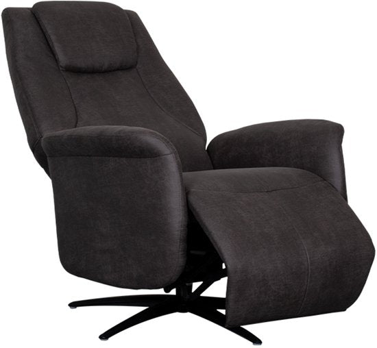 LABEL51 Stockholm Sessel - Grau - Stoff - Einheitsgröße - - - drehbar - mit Armlehnen