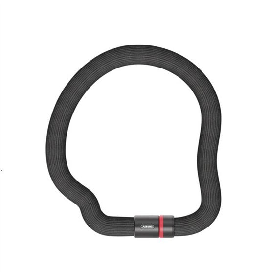 Fahrradschloss ABUS Kettenschloss – Goose Lock 6206K – Sicherheitsstufe 7 – schwarz – 110 cm – Geeignet für E-Bikes und City-Bikes