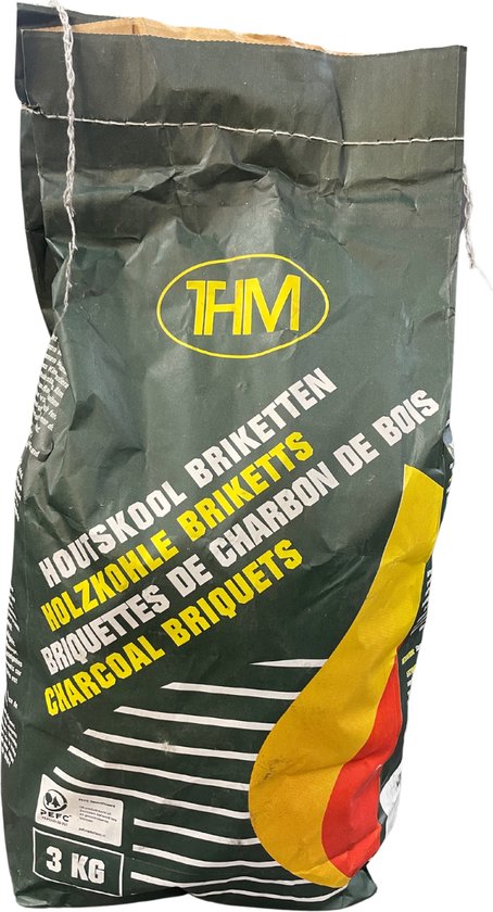 Holzkohlebriketts – 3 kg – PEFC