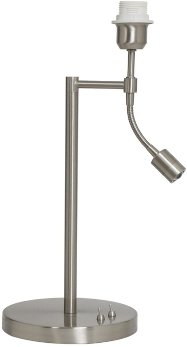 Light & Living Lampenschirm CALGARY - Nickel Satin - Mit Ledflex