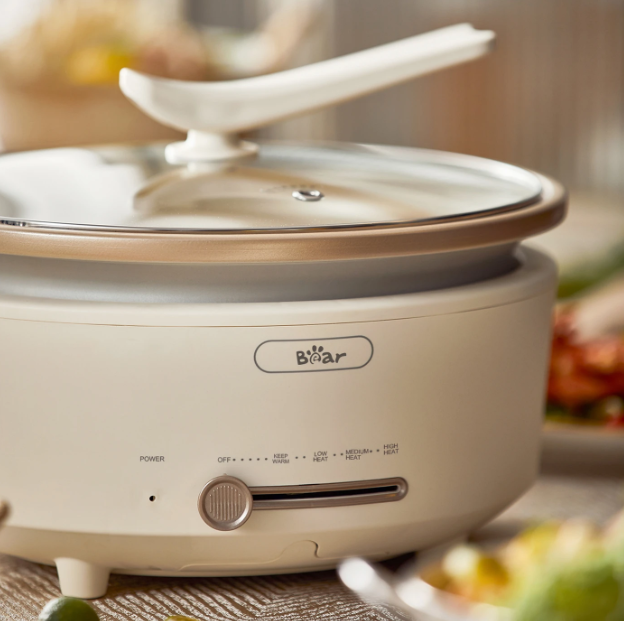 Bear – DHG-P50F1 – Elektrischer Hotpot 5 l – 36,9 x 31,2 x 23,6 cm