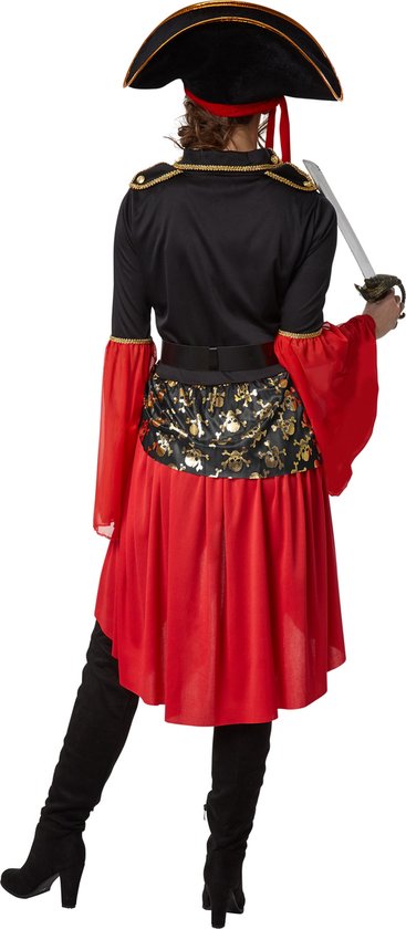 Dressforfun Faschingskostüm Piratenkönigin - XL - Damen