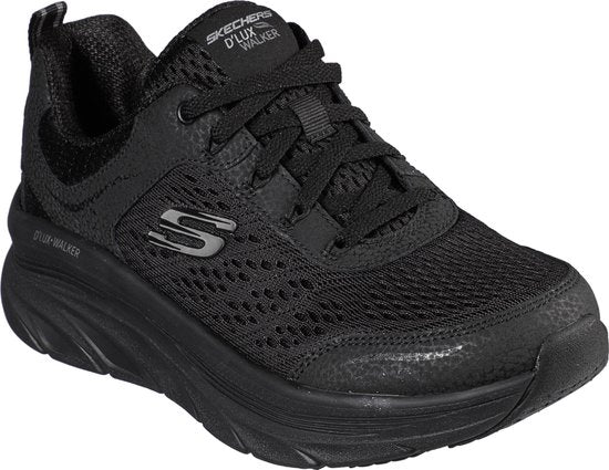 Skechers D'Lux Walker-Infinite Motion Damen-Sneaker – Schwarz