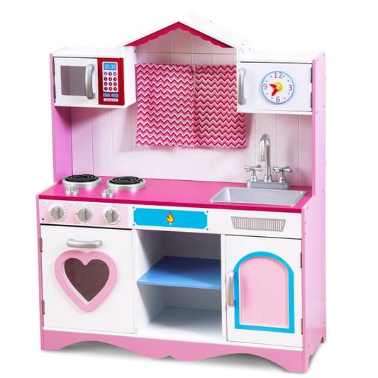 Küste Spielküche - MDF - 82 x 30 x 101 cm - Rosa