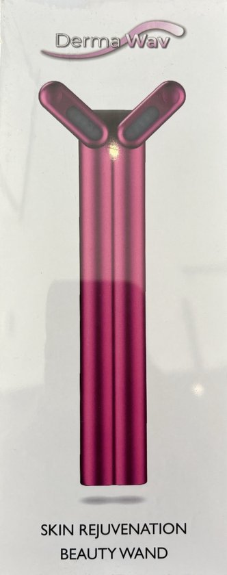DermaWav 4-in-1-Beauty-Gerät – professionelle Schönheitsbehandlung – therapeutische Wärme, rote LED-Therapie, Mikrostrom und Schallschwingungen – ein erfrischender Kick für Ihre Haut