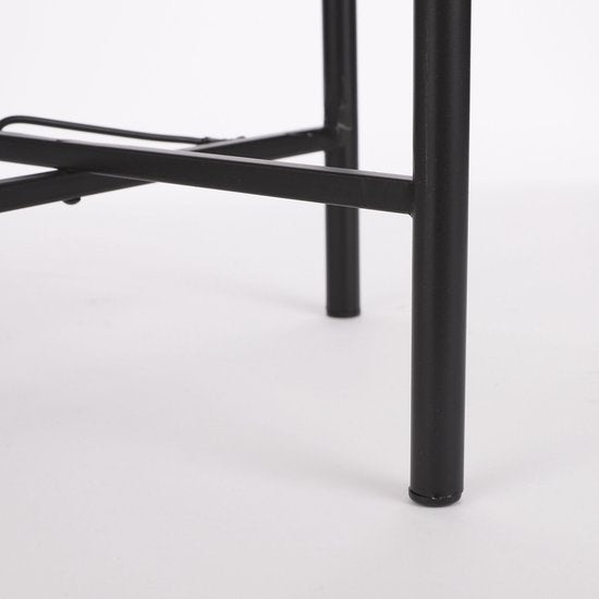 Mica Decorations Kaj Beistelltisch - H51 x Ø45 cm - Rattan - Braun