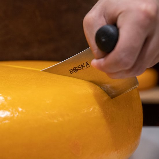 BOSKA Holländisches Käsemesser L – Professioneller Griff – Wiegemesser – Für Käselaibe und Käsestücke – 380 mm
