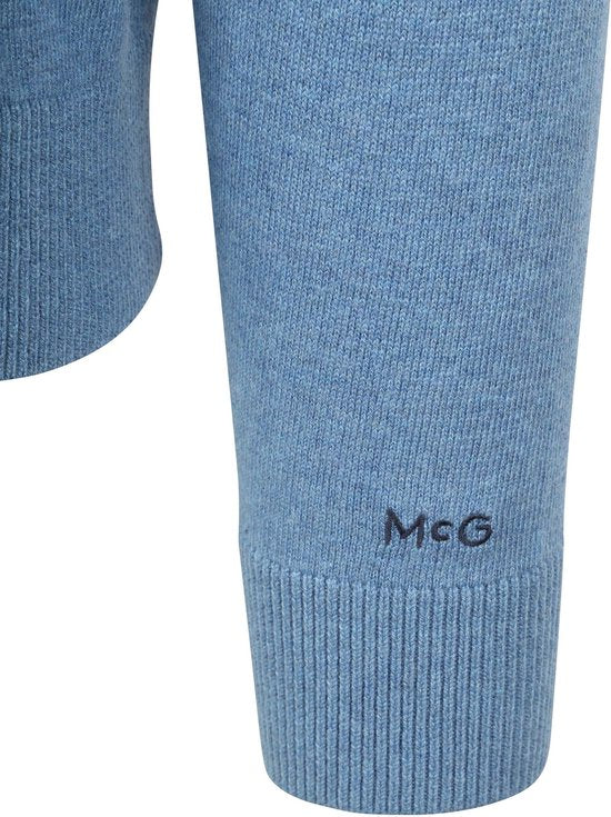 McGregor Pullover Merinomischung Hellblau - Größe M - Herren - Pullover
