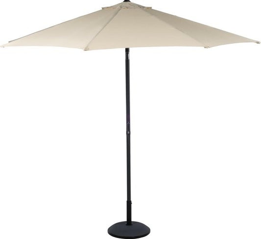 Lifetime Garden Sonnenschirm - Stockschirm - Ã˜300 cm - champagner/beige - mit Kurbel