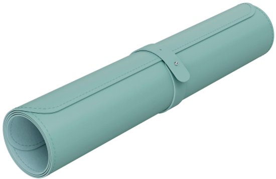 Leitz Große Schreibtischunterlage 80 × 40 cm – rutschfest – Schreibtischmatte – wasserdicht – für Tastatur und Maus – Mint